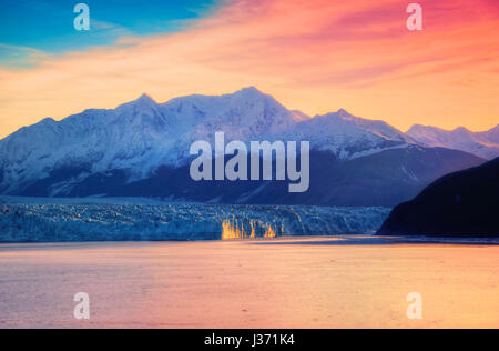 Stati Uniti d'America Alaska Glacier Foto Stock