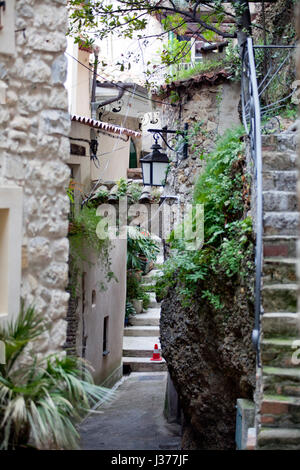 Roquebrune vieux village, Costa Azzurra Foto Stock