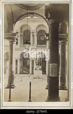 Degoix, Celestino (floruit 1860 1890) Milano Cour du Palais Brera Foto Stock