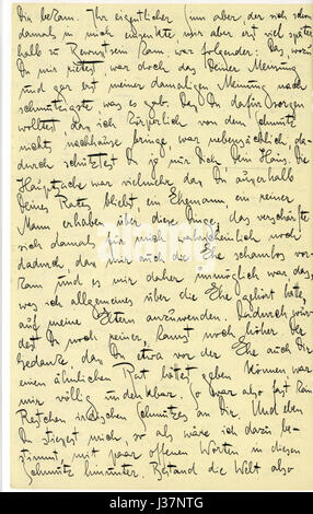 Una lettera di Franz Kafka a suo padre, un riflesso toccante della loro relazione tesa. Questo documento è fondamentale per comprendere la vita personale e lo stato psicologico di Kafkaâ. Foto Stock