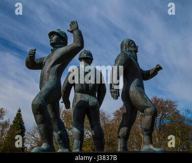 piper alpha memorial aberdeen scozia. Foto Stock