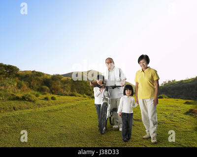 Vita di anziano Foto Stock