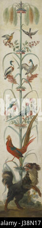 Decoratieve schildering incontrato planten en dieren Rijksmuseum SK UN 3918 Foto Stock
