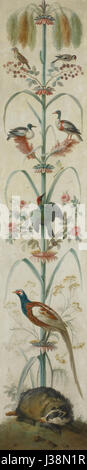 Decoratieve schildering incontrato planten en dieren Rijksmuseum SK UN 3919 Foto Stock