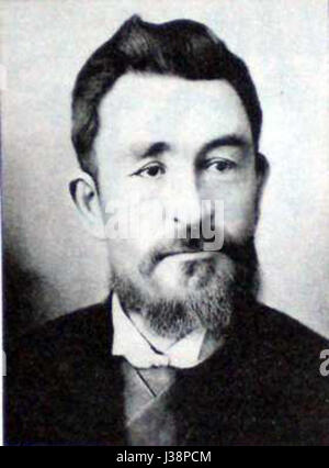 Christiaan de Wet (1854â€“1922) è stato un generale boero durante la seconda guerra boera, noto per la sua leadership e le sue strategie militari contro le forze britanniche in Sudafrica. Foto Stock