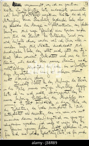 Questa è una lettera di Franz Kafka a suo padre, parte della corrispondenza che rivela la complessa relazione tra Kafka e il suo padre autoritario. La lettera offre una visione approfondita delle lotte personali di Kafka e dell'impatto psicologico delle dinamiche familiari. Foto Stock