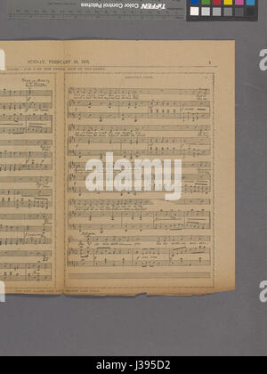 Questa immagine, intitolata "Chicken Pete", è un pezzo d'archivio della collezione pubblica di New York LibraryÂ€™s. Raffigura un personaggio notevole di un'opera che riflette temi culturali del tempo. Foto Stock