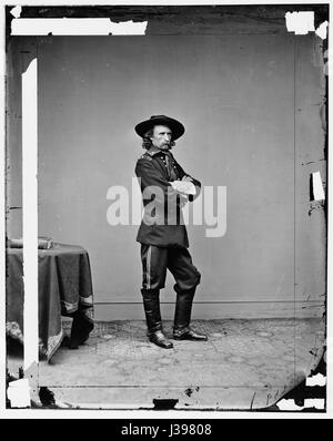 Custer Bvt MG Geo A 1865 LC BH831 365 Foto Stock