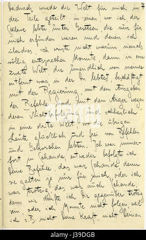 "Brief an den Vater" (lettera a suo padre) di Franz Kafka è una lettera profondamente personale dello scrittore a suo padre. La lettera getta luce sulla complessa relazione di Kafka con suo padre e offre preziose informazioni sulla sua vita personale e sulle sue lotte psicologiche. Foto Stock