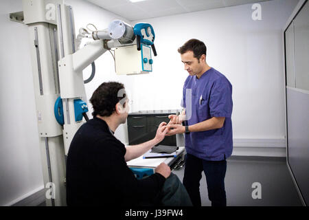 MEDICO DI MONTAGNA Foto Stock