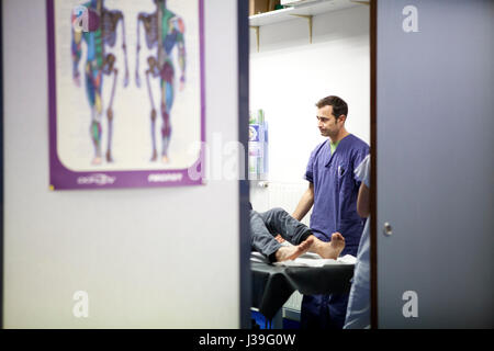 MEDICO DI MONTAGNA Foto Stock