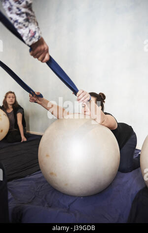 La preparazione per la consegna Foto Stock