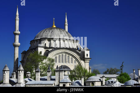 Nuruosmaniye moschea di Istanbul, Turchia. Foto Stock