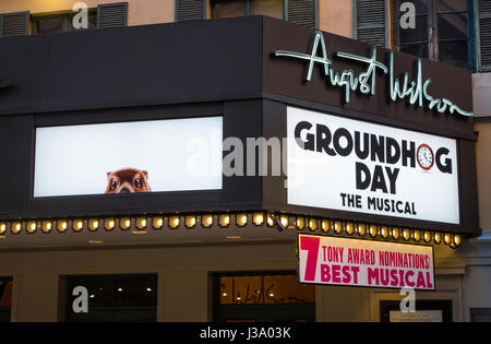 Festa della mamma il Musical in agosto Wilson teatro di Broadway Foto Stock