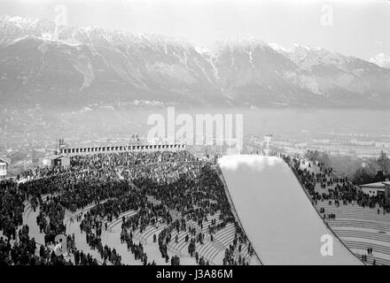 Torneo delle quattro colline 1963/1964: salto individuale a Innsbruck, 1964 Foto Stock