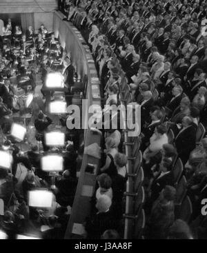 La riapertura del Monaco di Baviera Teatro Nazionale, 1963 Foto Stock