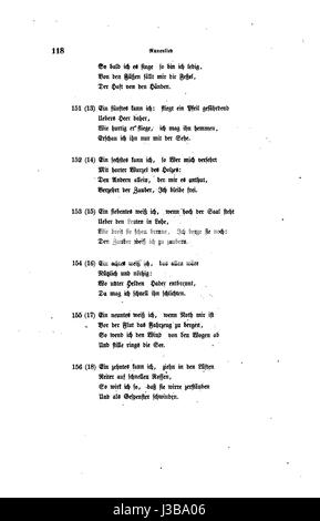 Pagina 126 da "Die Edda", un manoscritto norreno, descrive importanti tradizioni mitologiche e poetiche della cultura norrena, concentrandosi sulle saghe e sugli dei dell'antica Scandinavia. Foto Stock