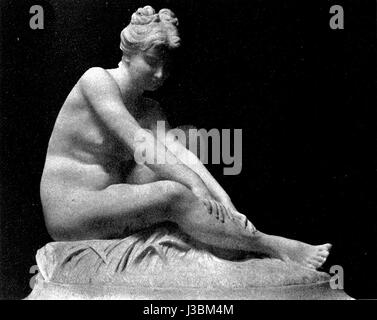 Emile Joseph Carlier baigneuse Foto Stock