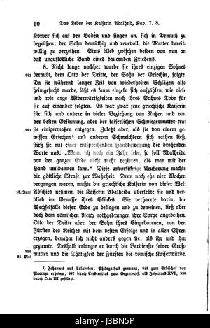 Die Geschichtsschreiber der deutschen Vorzeit 2 Bd. 35 (1891) 10 Foto Stock