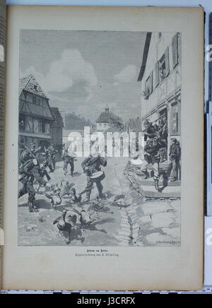 Die Gartenlaube è stato un settimanale illustrato tedesco che ha iniziato la pubblicazione nel XIX secolo. L'edizione del 1884 presentava diversi contenuti, tra cui cultura, arte e argomenti sociali. Il volume 549 fa parte dei suoi archivi storici, offrendo informazioni sulla società e sui media tedeschi del XIX secolo. Foto Stock