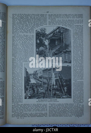 Un'illustrazione dell'edizione 1893 di "Die Gartenlaube", lastra 477, che raffigura una scena o un soggetto come presentato nella pubblicazione. Foto Stock