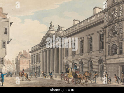 East India House di Thomas Malton Giovani Foto Stock