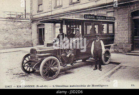 Eaubonne L Omnibus automobile de Montlignon Foto Stock
