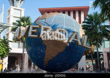 Singapore Repubblica di Singapore, Asia, Universal Studios in Sentosa Foto Stock