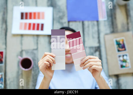 Campioni di colore Foto Stock