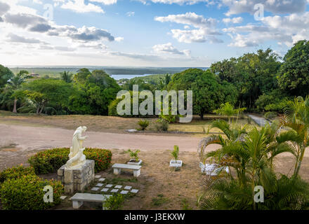 Sao Francisco Chiesa backyard e fiume Paraiba - Joao Pessoa, Paraiba, Brasile Foto Stock