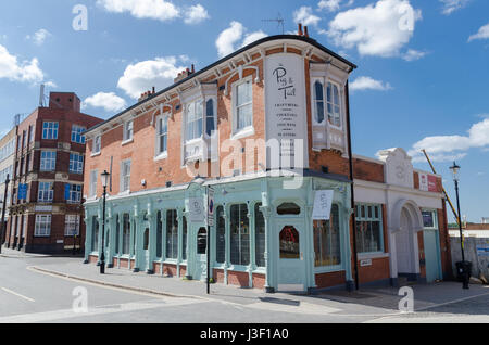 Il maiale e Tail bar in Birmingham Jewellery Quarter Foto Stock