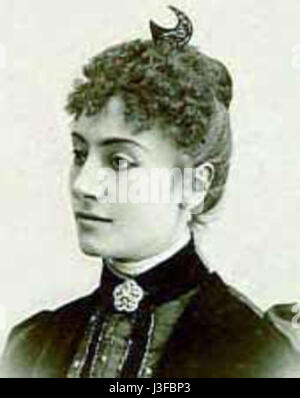 Gemma Bellincioni era un soprano italiano rinomato per le sue rappresentazioni operistiche tra la fine del XIX e l'inizio del XX secolo. Era particolarmente nota per i suoi ruoli nelle opere di Verdi e Puccini. Foto Stock