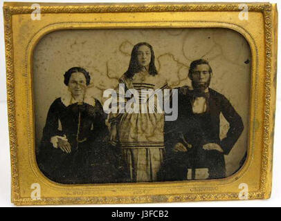 La famiglia Cleveland OH 1856 Boisseau Foto Stock