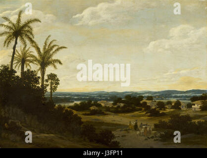 Frans Post, paesaggio brasiliano, 1667 Foto Stock