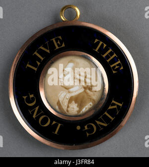 George III (1738 1820), koning van Engeland Rijksmuseum SK UN 4399 Foto Stock