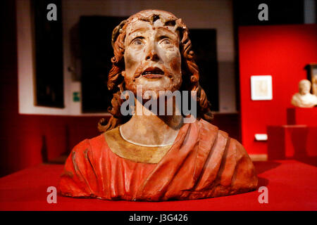 Fano: Mostra Rinascimento segreto: Cristo Salvatore coronato di spine: Civitali Matteo: 1484-1480 Foto Stock