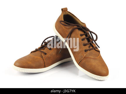 Indian realizzato scarpe da uomo Foto Stock