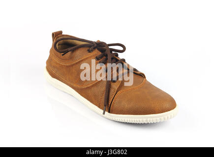 Indian realizzato scarpe da uomo Foto Stock