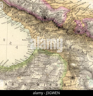 Fullarton, A. & Co. Caucausus & Crimea. 1872 (D) Foto Stock