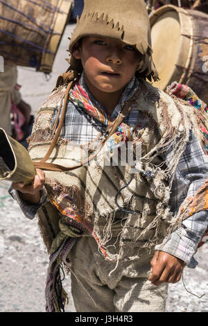 La celebrazione del Carnevale nella città di Ayacucho. Perù. sud america. Foto Stock