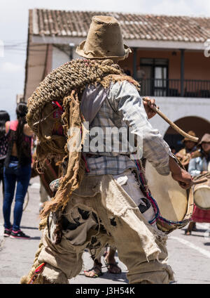 La celebrazione del Carnevale nella città di Ayacucho. Perù. sud america. Foto Stock