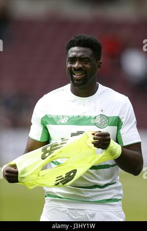 KOLO TOURE CELTIC FC TYNECASTLE STADIUM EDIMBURGO SCOZIA 07 Agosto 2016 Foto Stock