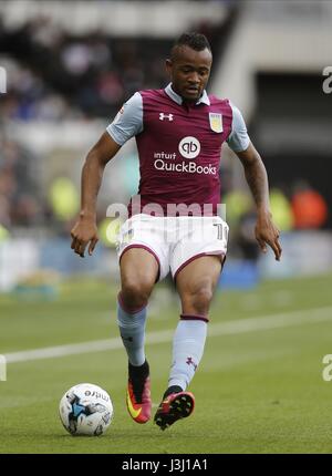 JORDAN AYEW Aston Villa FC Aston Villa FC IPRO STADIUM Derby Inghilterra 20 Agosto 2016 Foto Stock