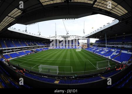 Sviluppo e lavoro di costruzione Tottenham Hotspur V LIVERPOOL Stadio White Hart Lane Londra Londra Inghilterra 27 Agosto 2016 Foto Stock