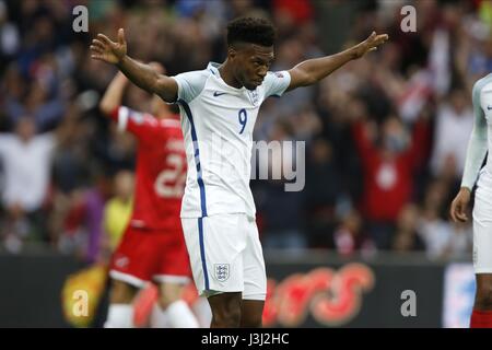 DANIEL STURRIDGE INGHILTERRA Liverpool FC ENGLAND & Liverpool FC WEMBLEY Londra Inghilterra 08 Ottobre 2016 Foto Stock