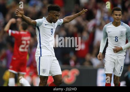 DANIEL STURRIDGE INGHILTERRA Liverpool FC ENGLAND & Liverpool FC WEMBLEY Londra Inghilterra 08 Ottobre 2016 Foto Stock