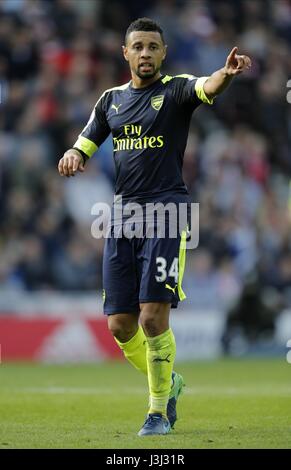 FRANCIS COQUELIN Arsenal FC STADIO DELLA LUCE SUNDERLAND INGHILTERRA 29 Ottobre 2016 Foto Stock