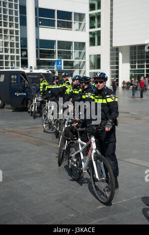 Dimostrazione Pegida all'Aia, Paesi Bassi Foto Stock