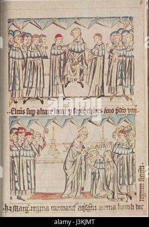 Enrico VII Imperatore del Sacro Romano Impero Foto Stock