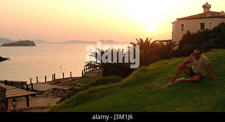 Residence a Porto Rotondo Porto, Sardegna, Italia Foto Stock